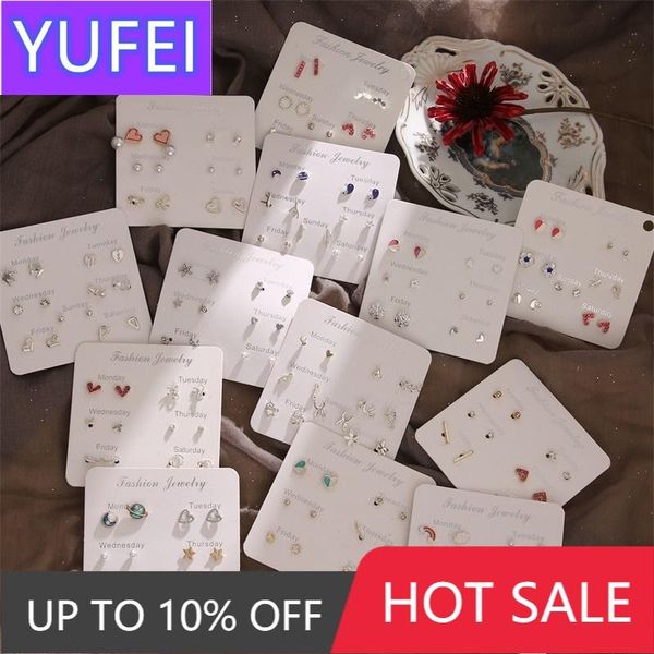 stud fnio trendy geometric heart mini earrings set for women fashion elegant crystal pearl earring daily jewelry 7 pairs/set, Golden;silver
stud fnio trendy geometric heart mini earrings set for women fashion elegant crystal pearl earring daily jewelry 7 pairs/set, Golden;silver