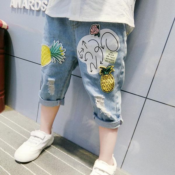 trousers ad pineapple boys girls summer calf-length jeans-pants children's clothing clothes, Blue
trousers ad pineapple boys girls summer calf-length jeans-pants children's clothing clothes, Blue