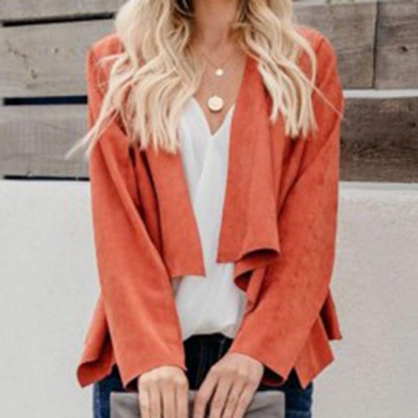 women's jackets jacket women long sleeve irregular autumn winter coat 2021 fashion office lady chic clothing outwear dr2290, Black;brown
women's jackets jacket women long sleeve irregular autumn winter coat 2021 fashion office lady chic clothing outwear dr2290, Black;brown