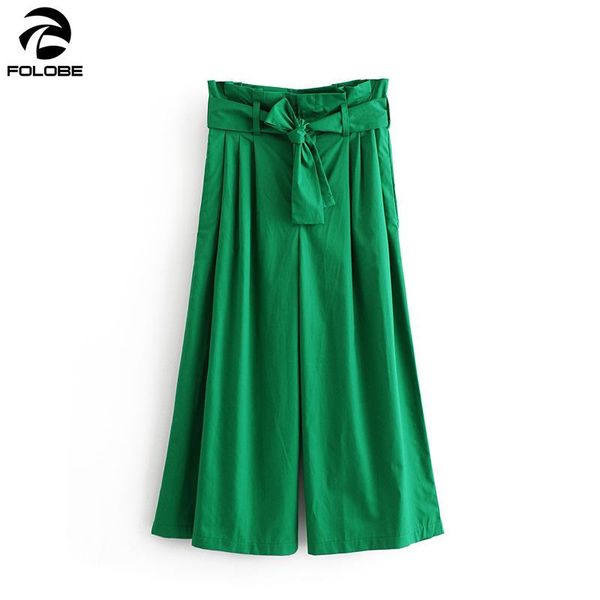 women's pants & capris folobe 2021 spring self belted box pleated women elegant loose long fall ginger high waist wide leg, Black;white
women's pants & capris folobe 2021 spring self belted box pleated women elegant loose long fall ginger high waist wide leg, Black;white