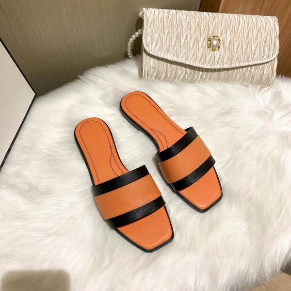 slippers slide summer luxury designer sandals womens fashion beach indoor flat flip flops leather lady women shoes ladies slipper size 35-40, Black
slippers slide summer luxury designer sandals womens fashion beach indoor flat flip flops leather lady women shoes ladies slipper size 35-40, Black
