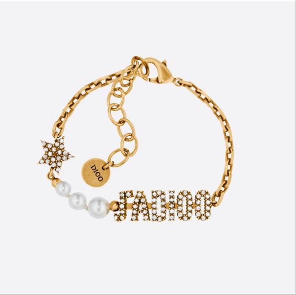design jewelry letter pearl bracelet net red same temperament women's diamond necklace, Black
design jewelry letter pearl bracelet net red same temperament women's diamond necklace, Black