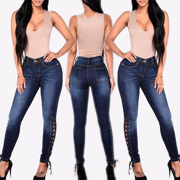 women's jeans plus size s-3xl zipper side lace up skinny high waist pockets denim pant women pencil pants trousers big, Blue
women's jeans plus size s-3xl zipper side lace up skinny high waist pockets denim pant women pencil pants trousers big, Blue