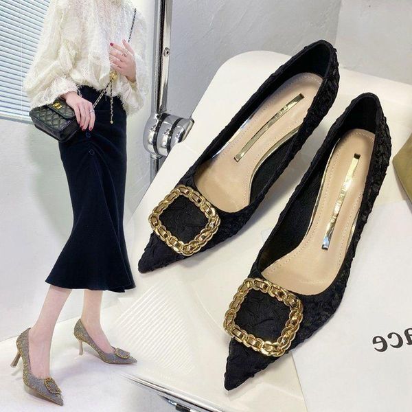 dress shoes women heels high women's heel 2021 button chaussure femme zapatos mujer, Black
dress shoes women heels high women's heel 2021 button chaussure femme zapatos mujer, Black