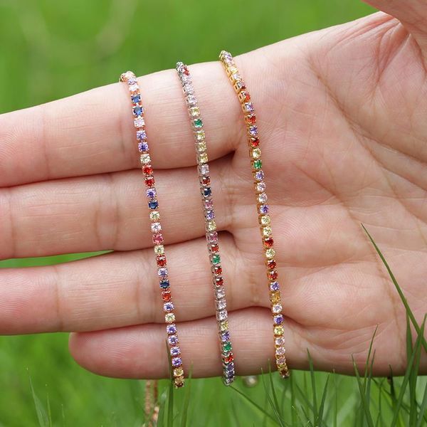 charm bracelets chic simple micro pave cubic rainbow cz zircon beads slim thin stackable for women statement jewelry gift, Golden;silver
charm bracelets chic simple micro pave cubic rainbow cz zircon beads slim thin stackable for women statement jewelry gift, Golden;silver