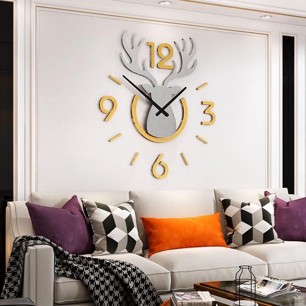 wall clocks nordic large diy clock modern design living room hole-silent watch sticker office home decoration gift
wall clocks nordic large diy clock modern design living room hole-silent watch sticker office home decoration gift