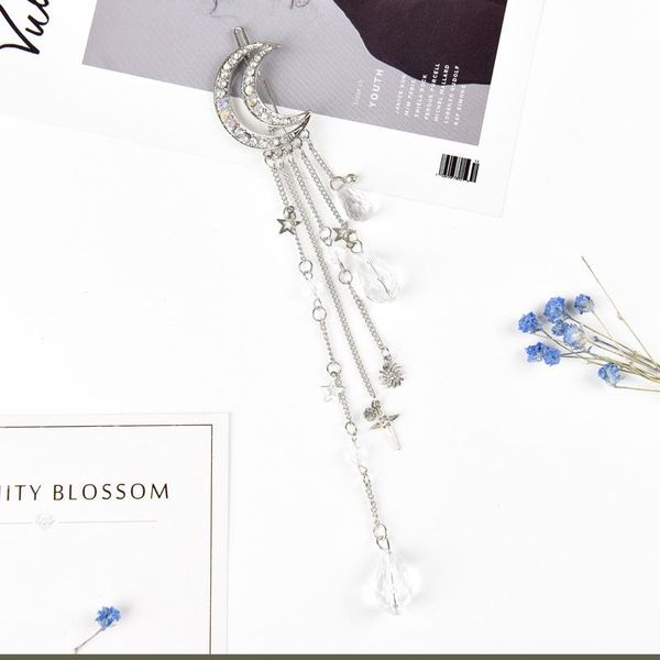 hair clips & barrettes pinksee romantic sweet long tassel crystal moon star for women bride wedding accessories charm jewelry, Golden;silver
hair clips & barrettes pinksee romantic sweet long tassel crystal moon star for women bride wedding accessories charm jewelry, Golden;silver