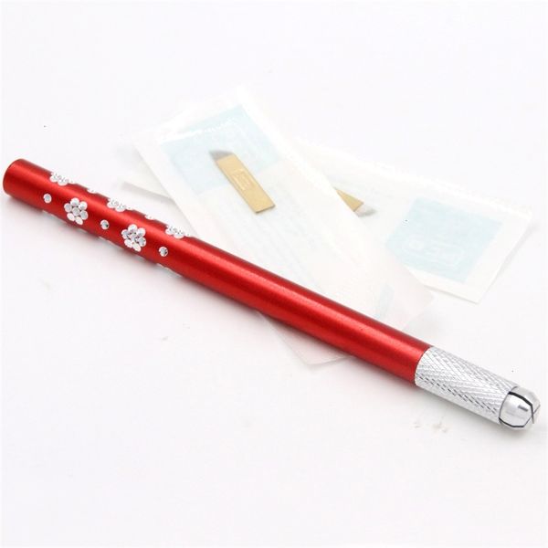 wholesale stainless steel permanent makeup manual tattoo microblading pen with 2pcs microblading blades ing
wholesale stainless steel permanent makeup manual tattoo microblading pen with 2pcs microblading blades ing