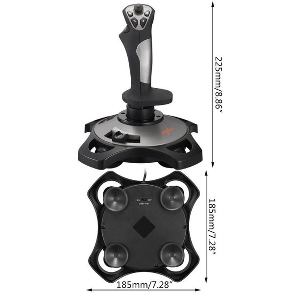 game controllers & joysticks h7ja pxn-2113 flight joystick programmable buttons vibration
game controllers & joysticks h7ja pxn-2113 flight joystick programmable buttons vibration