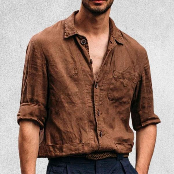 men's casual shirts autumn shirt plus size men loose all match simple single-breasted long sleeve, White;black
men's casual shirts autumn shirt plus size men loose all match simple single-breasted long sleeve, White;black