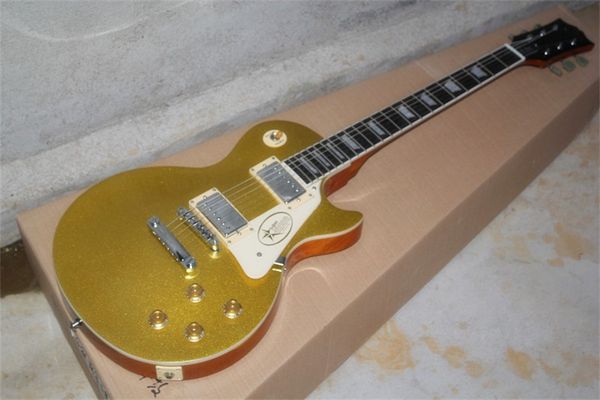 the front gold powder and rear yellow five pointed star guard of flyyoung standard lp electric guitar can be changed as required
the front gold powder and rear yellow five pointed star guard of flyyoung standard lp electric guitar can be changed as required