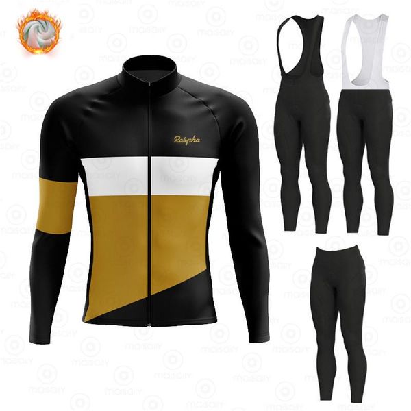 racing sets 2021 winter thermal fleece ralvpha cycling jersey set men long sleeve mtb bicycle clothing mountain bike clothes sportswear suit, Black;blue
racing sets 2021 winter thermal fleece ralvpha cycling jersey set men long sleeve mtb bicycle clothing mountain bike clothes sportswear suit, Black;blue