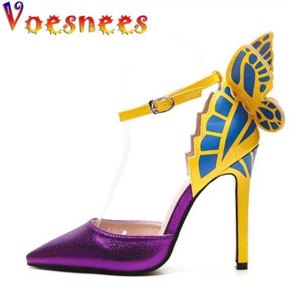voesnees 2021 popular women's shoes new mixed colors pointed toe sandals thin heels high heels 11.5cm female model catwalk shoes, Black
voesnees 2021 popular women's shoes new mixed colors pointed toe sandals thin heels high heels 11.5cm female model catwalk shoes, Black