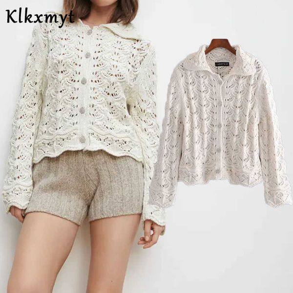 klkxmyt za women fashion jewelry buttons cropped knitted cardigan sweater vintage long sleeve female outerwear chic 210527, White
klkxmyt za women fashion jewelry buttons cropped knitted cardigan sweater vintage long sleeve female outerwear chic 210527, White