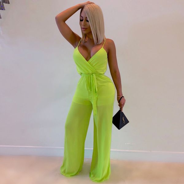 women sleeveless jumpsuits summer solid loose sash jumpsuits rompers casual pleated overalls strap loose wide leg playsuits, White
women sleeveless jumpsuits summer solid loose sash jumpsuits rompers casual pleated overalls strap loose wide leg playsuits, White