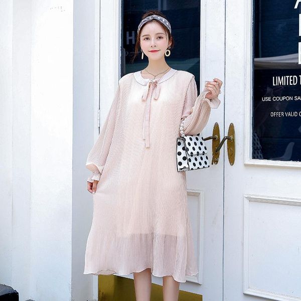 maternity dresses 1883# dress long sleeves midi plus size plain pregnancy loose large pregnant woman mom, White
maternity dresses 1883# dress long sleeves midi plus size plain pregnancy loose large pregnant woman mom, White