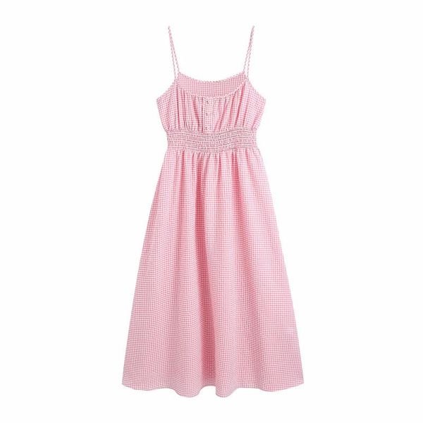 casual dresses puwd sweet women square collar draw back dress 2021 summer fashion ladies college style cute female plaid midi, Black;gray
casual dresses puwd sweet women square collar draw back dress 2021 summer fashion ladies college style cute female plaid midi, Black;gray