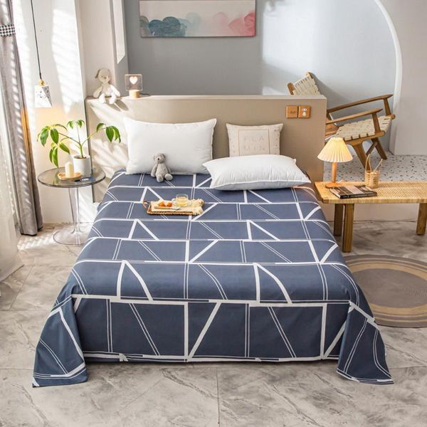 sheets & sets fashion blue checkered stripes cotton bed sheet sabana flat soft and comfortable 120*200cm 270*230cm 200*230cm
sheets & sets fashion blue checkered stripes cotton bed sheet sabana flat soft and comfortable 120*200cm 270*230cm 200*230cm