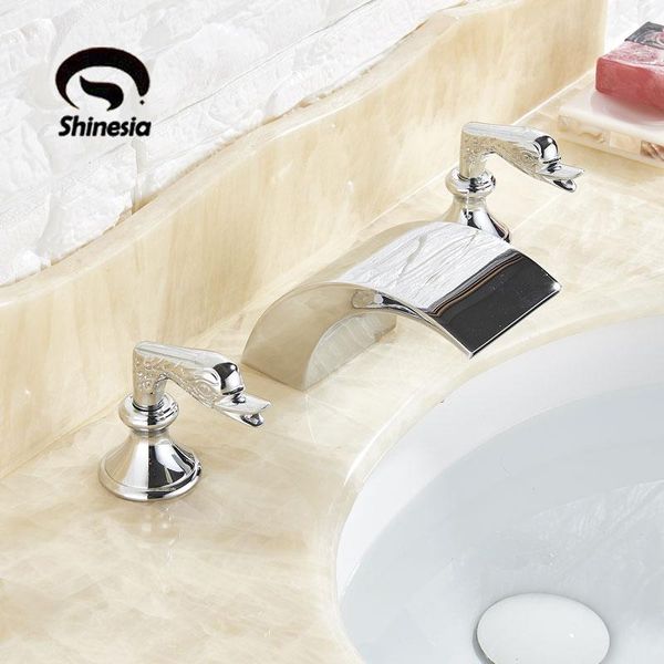 chrome / gold swan modern type bathroom shower faucet cold deck mount dual handle three holes tub mixer tap
chrome / gold swan modern type bathroom shower faucet cold deck mount dual handle three holes tub mixer tap