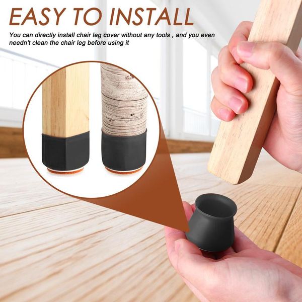 chair covers 16/24pcs felt table protective cover desk feet universal no scratches& noise home accessories
chair covers 16/24pcs felt table protective cover desk feet universal no scratches& noise home accessories