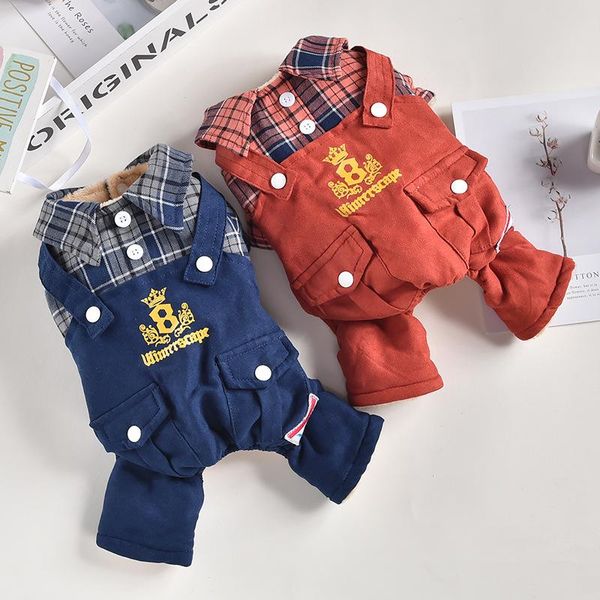 dog apparel orange blue colors warm cotton padded clothes for autumn and winter shirt collar plaid four-legged overall thicker
dog apparel orange blue colors warm cotton padded clothes for autumn and winter shirt collar plaid four-legged overall thicker