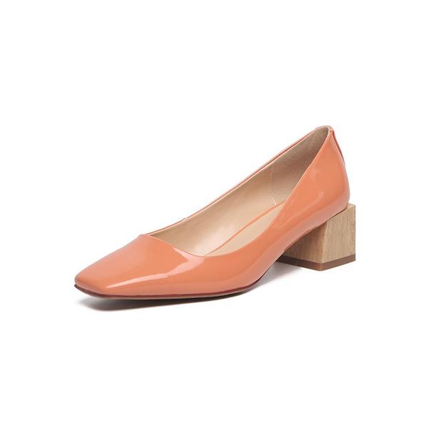 dress shoes sweet women square heeled basic pumps toe wedding party woman genuine leather, Black
dress shoes sweet women square heeled basic pumps toe wedding party woman genuine leather, Black