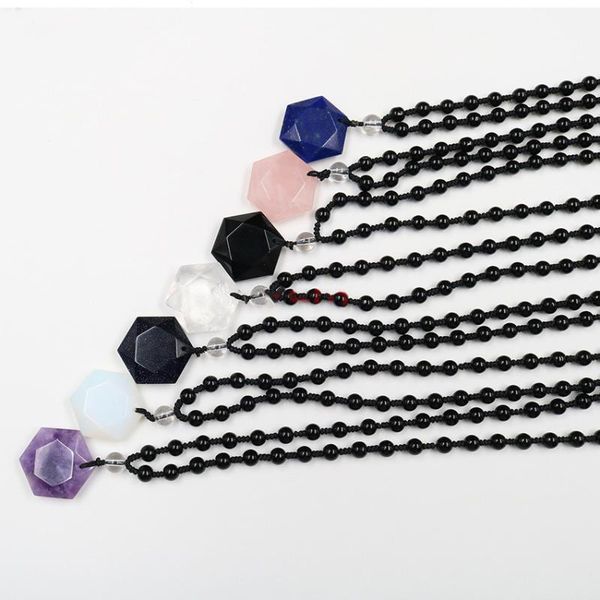 pendant necklaces six pointed star chain healing jewelry crystal necklace amethysts quartz men's and women's fashion gift for gril, Silver
pendant necklaces six pointed star chain healing jewelry crystal necklace amethysts quartz men's and women's fashion gift for gril, Silver