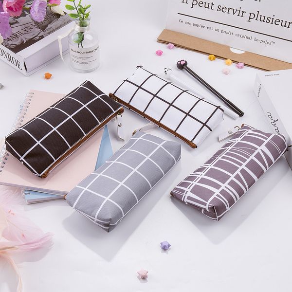 plaid pencil case large pen bags pouch stationery for girls teens students school office supplies 1221715
plaid pencil case large pen bags pouch stationery for girls teens students school office supplies 1221715