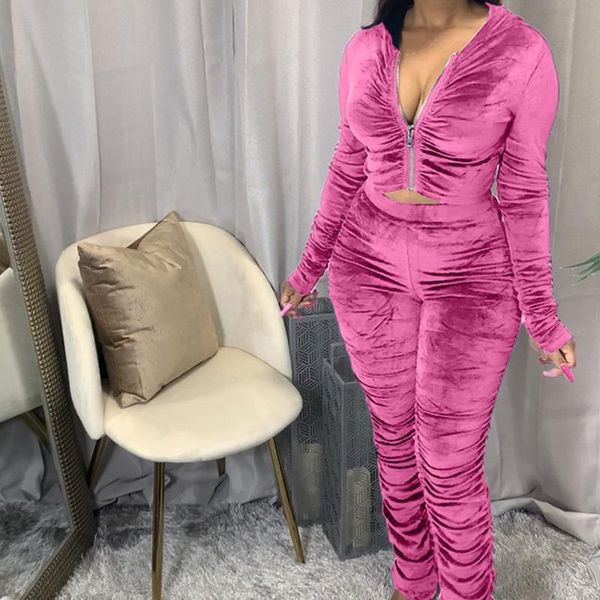 women's two piece pants solid velvet tracksuit set for women matching sets ruched hoodies jacket stacked joggers sweat sportwear suits, White
women's two piece pants solid velvet tracksuit set for women matching sets ruched hoodies jacket stacked joggers sweat sportwear suits, White