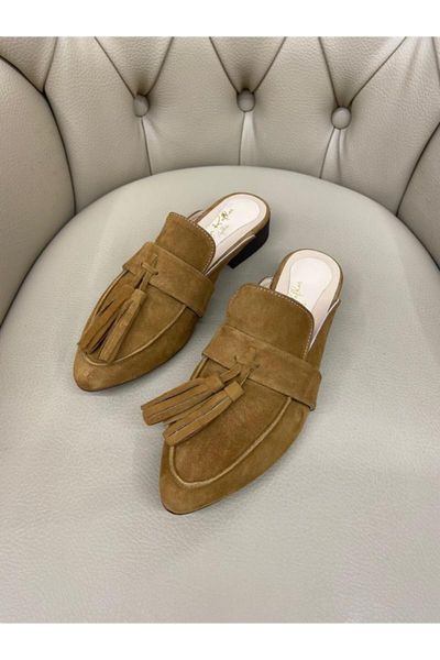 slippers women tan suede, Black
slippers women tan suede, Black