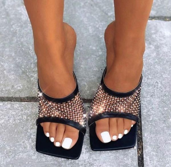 leopard land 2021 style women's shoes square head mesh crystal thin high heel wear cool drag cwf-cx636-2, Black
leopard land 2021 style women's shoes square head mesh crystal thin high heel wear cool drag cwf-cx636-2, Black