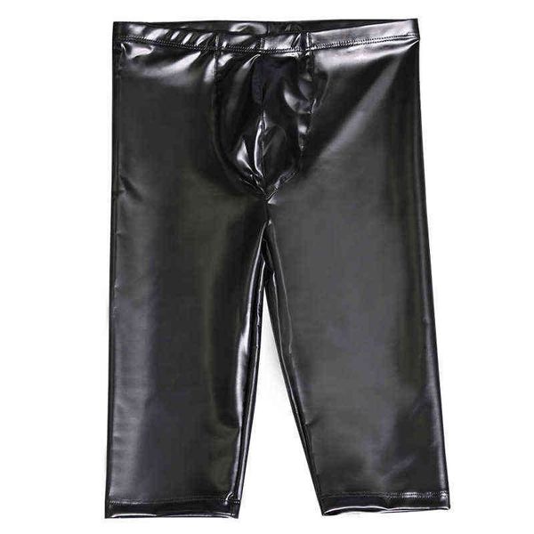 men faux leather pu casual skinny shorts fad middle pants tight waterproof cool fashion pirate running shorts low waist breeches w220214, White;black
men faux leather pu casual skinny shorts fad middle pants tight waterproof cool fashion pirate running shorts low waist breeches w220214, White;black