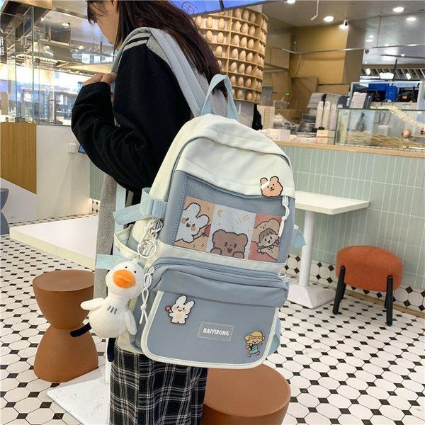 backpack fashion nylon travel lady bookbag student cute black for girls female schoolbag kawaii women bag mochila
backpack fashion nylon travel lady bookbag student cute black for girls female schoolbag kawaii women bag mochila