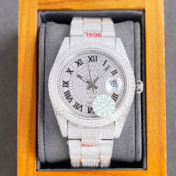 diamond watch full mens automatic mechanical watches 40mm fashion business wristwatches made of 904l stainless steel montre de luxe quality, Slivery;golden
diamond watch full mens automatic mechanical watches 40mm fashion business wristwatches made of 904l stainless steel montre de luxe quality, Slivery;golden