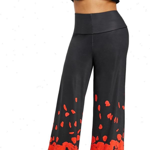 sleeper 401 2021 new fashion womens casual wide leg trousers plus size rose petal printed pants drop shipping, Black;white
sleeper 401 2021 new fashion womens casual wide leg trousers plus size rose petal printed pants drop shipping, Black;white