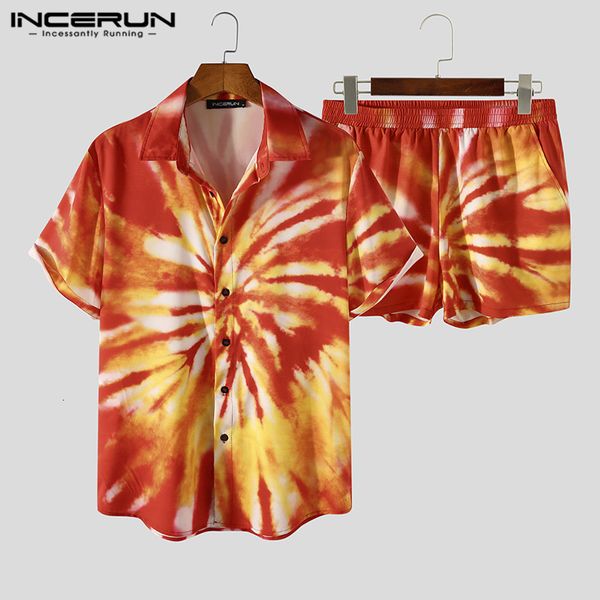 2021 new incerun men hawaiian sets tie dye lapel short sleeve shirt beach shorts breathable summer streetwear men's suit 2 pieces s-5xl, Gray
2021 new incerun men hawaiian sets tie dye lapel short sleeve shirt beach shorts breathable summer streetwear men's suit 2 pieces s-5xl, Gray