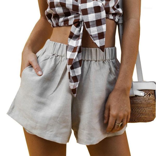 cotton shorts women high elastic wasit home loose casual with pockets1, White;black
cotton shorts women high elastic wasit home loose casual with pockets1, White;black