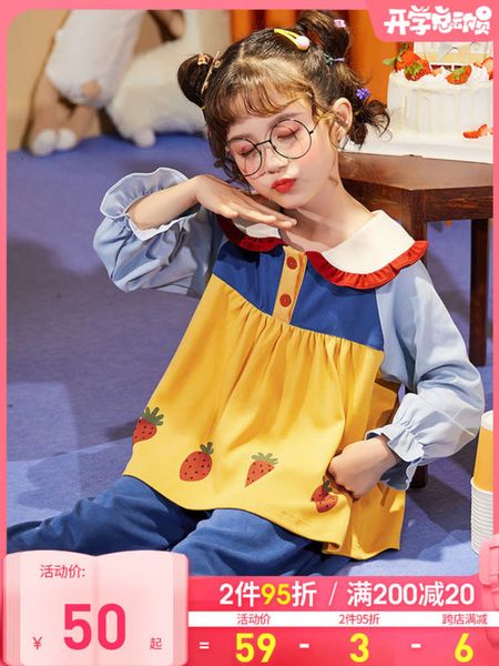 pajamas spring autumn thin long sleeve cotton middle and large children's 13-year-old girls' summer home suit, Blue;red
pajamas spring autumn thin long sleeve cotton middle and large children's 13-year-old girls' summer home suit, Blue;red