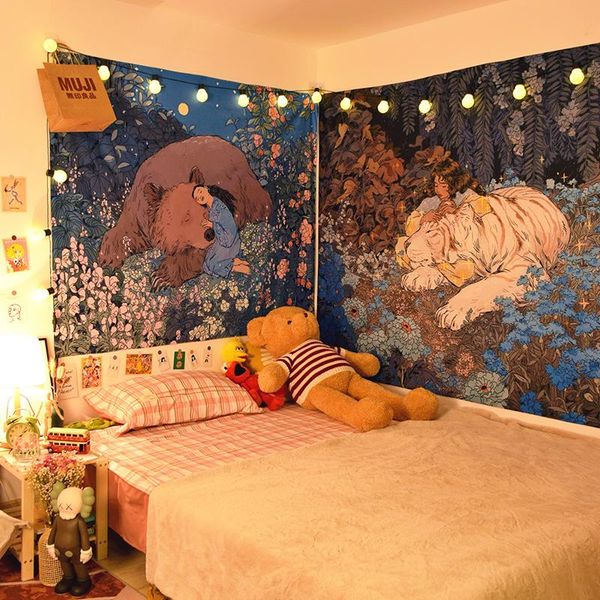 tapestries nordic creative tapestry cartoons color handmade cotton living room decoration salon tapiz pared tela home decor db60gt
tapestries nordic creative tapestry cartoons color handmade cotton living room decoration salon tapiz pared tela home decor db60gt