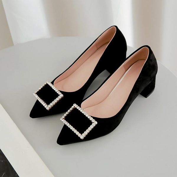 dress shoes ymechic spring summer block heel black beige flock concise crystal high pumps women slip on elegant office daily shoe
dress shoes ymechic spring summer block heel black beige flock concise crystal high pumps women slip on elegant office daily shoe