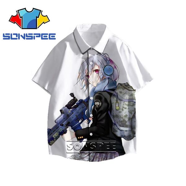 men's casual shirts sonspee 3d women's camouflage anime printed shirt summer lapel collar polyester fashion trend loose short slee, White;black
men's casual shirts sonspee 3d women's camouflage anime printed shirt summer lapel collar polyester fashion trend loose short slee, White;black