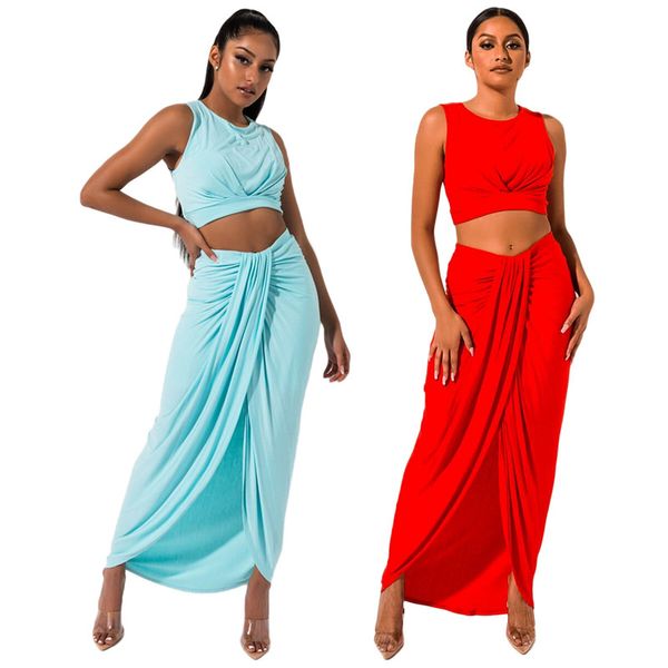 two piece skirt outfits set criss cross bandage dress sleeveless high waist bodycon women long skirt sets nightclub, White
two piece skirt outfits set criss cross bandage dress sleeveless high waist bodycon women long skirt sets nightclub, White