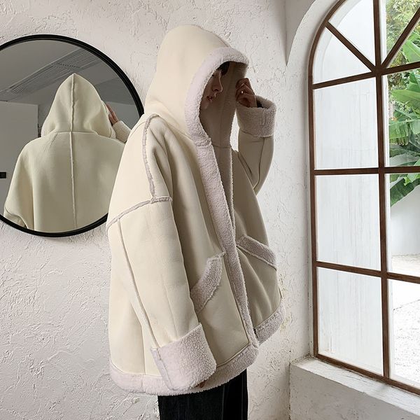 2021 new winter lamb fur jacket men's warm fashion retro leather men parka streetwear loose korean short coat mens clothes m-2xl jibu, Black
2021 new winter lamb fur jacket men's warm fashion retro leather men parka streetwear loose korean short coat mens clothes m-2xl jibu, Black