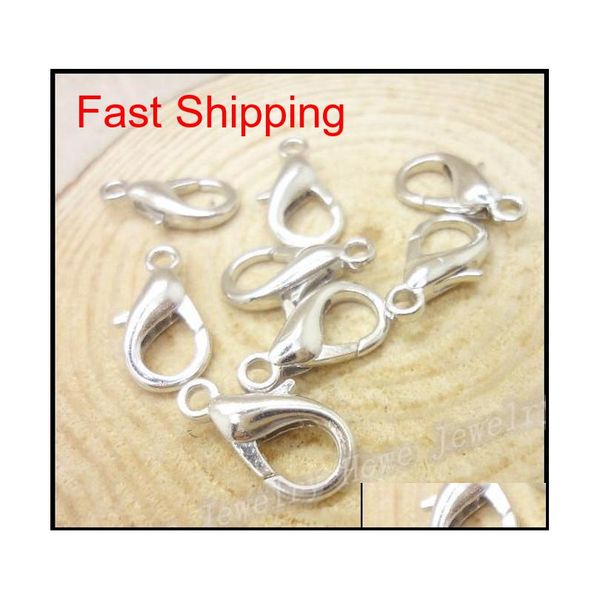200pcs lobster clasp hooks bright silver color parrot clasps for necklace bracelet chain diy,jewelry acces jllpat ffshop2001
200pcs lobster clasp hooks bright silver color parrot clasps for necklace bracelet chain diy,jewelry acces jllpat ffshop2001