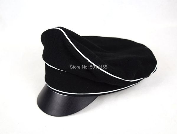 outdoor hats german army field marshals generals officers crusher visor hat cap black, Black;white
outdoor hats german army field marshals generals officers crusher visor hat cap black, Black;white
