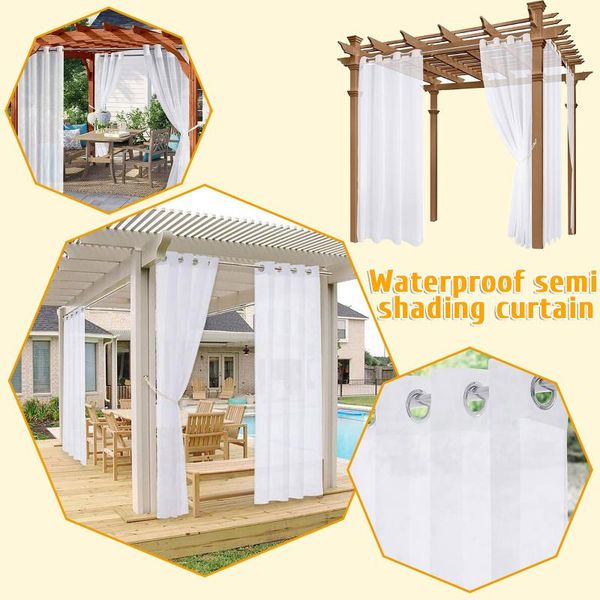 curtain & drapes outdoor waterproof shading smooth fabric curtains for patio beach party garden pool choice
curtain & drapes outdoor waterproof shading smooth fabric curtains for patio beach party garden pool choice