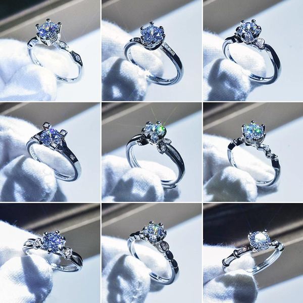 wedding rings yaonuan fashion jewelry for women adjustable opening ring high imitation moissanite glisten silvering trendy accessories, Slivery;golden
wedding rings yaonuan fashion jewelry for women adjustable opening ring high imitation moissanite glisten silvering trendy accessories, Slivery;golden