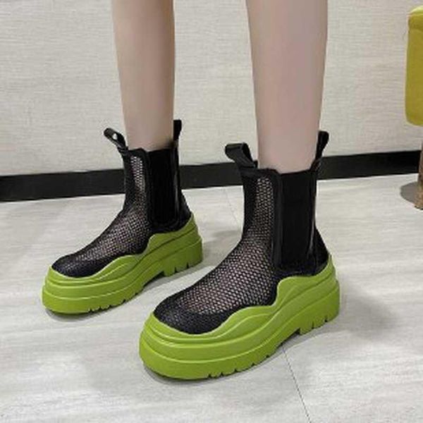 boots pre-sale fashion locomotive women sandals personality design color matching mesh platform shoes, Black
boots pre-sale fashion locomotive women sandals personality design color matching mesh platform shoes, Black