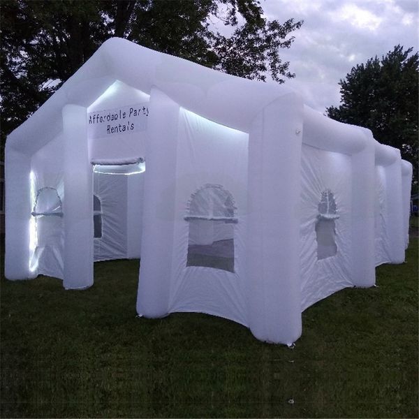 customization inflatable wedding house vip room commercial led glowing giant marquee party tent with colorful strips
customization inflatable wedding house vip room commercial led glowing giant marquee party tent with colorful strips