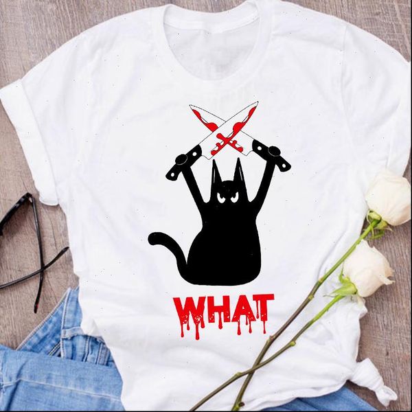 women graphic cat animal cartoon harajuku print autumn fall halloween clothes lady tees female t shirt womens t shirt, White
women graphic cat animal cartoon harajuku print autumn fall halloween clothes lady tees female t shirt womens t shirt, White